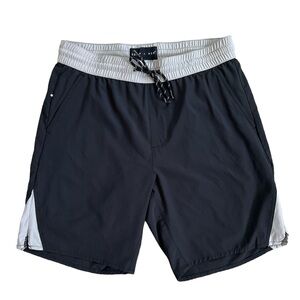 Edgar & Ash Men's Black Gray Performance Hybrid Shorts Size:‎ Medium